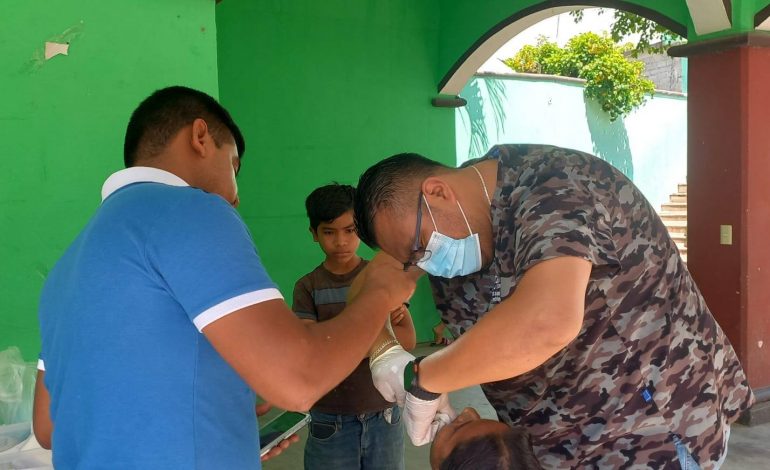 Secretaría de Salud Municipal llevan brigadas médicas a Zacualpan, Ometepec, Gro