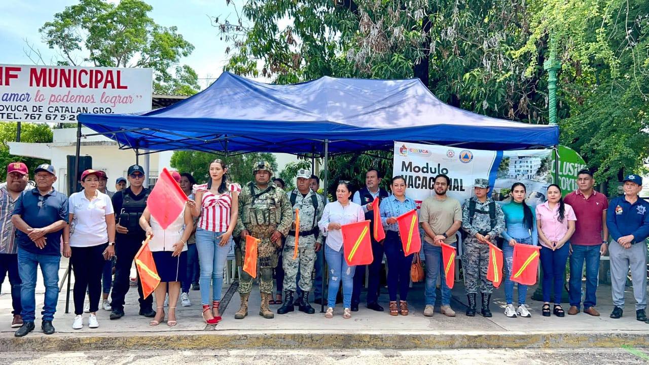 Inicia operativo vacacional en Coyuca con presencia regional y fuerzas de seguridad, Gro