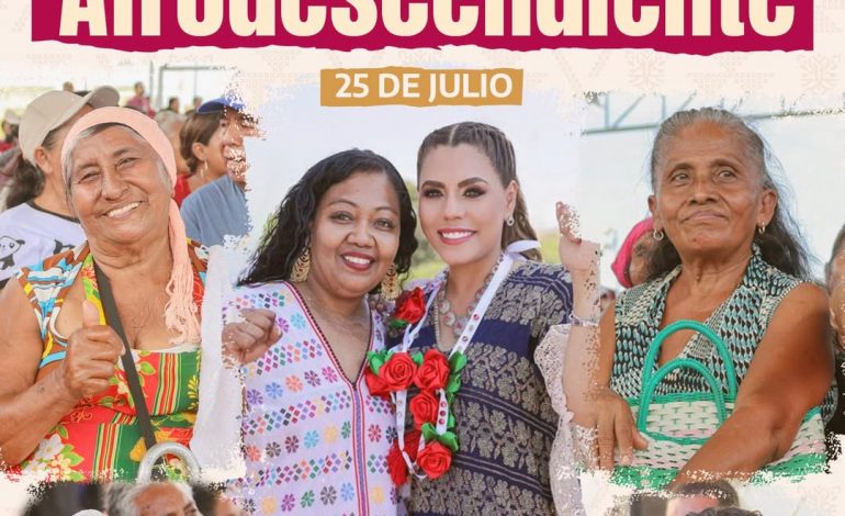 E. Salgado conmemora a mujeres en el Día Internacional de la Mujer Afrodescendiente, Gro