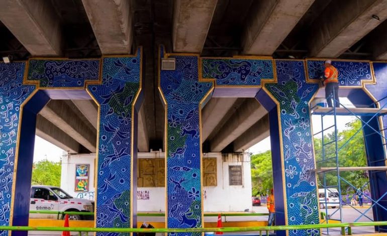 E. Salgado busca dignificar espacios a través del arte en Chilpancingo, Gro