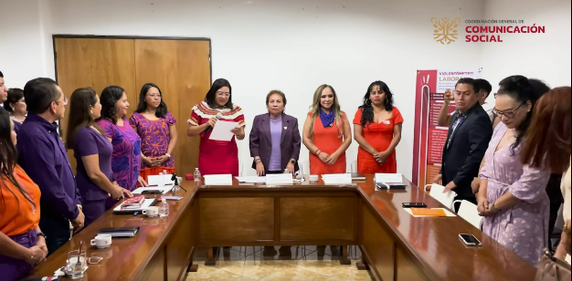 E. Salgado garantiza espacios de trabajo libres de violencia sexual con el programa “Línea Violeta”