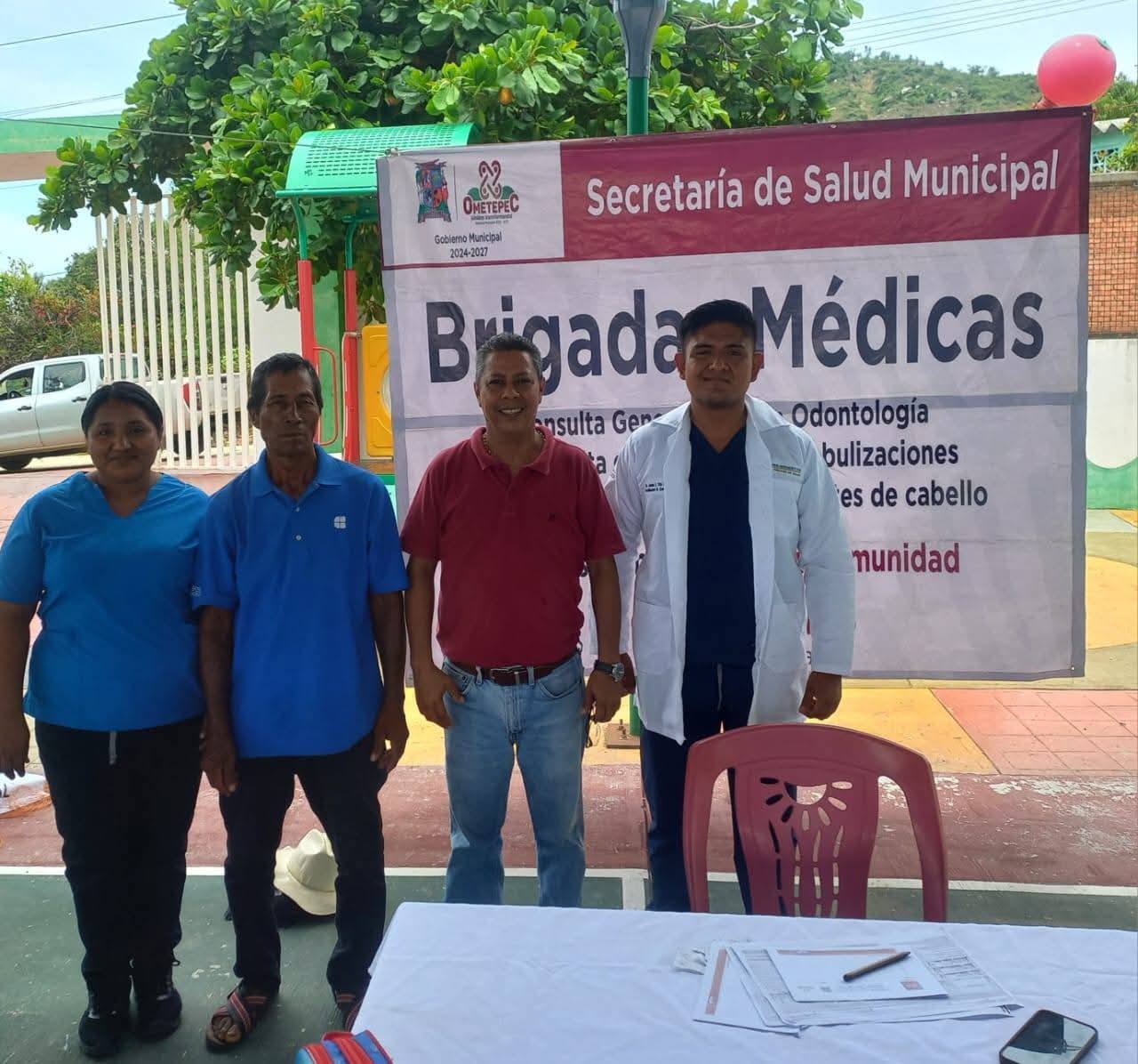 Gobierno de Ometepec lleva médicos para atender a personas en Cerro Grande
