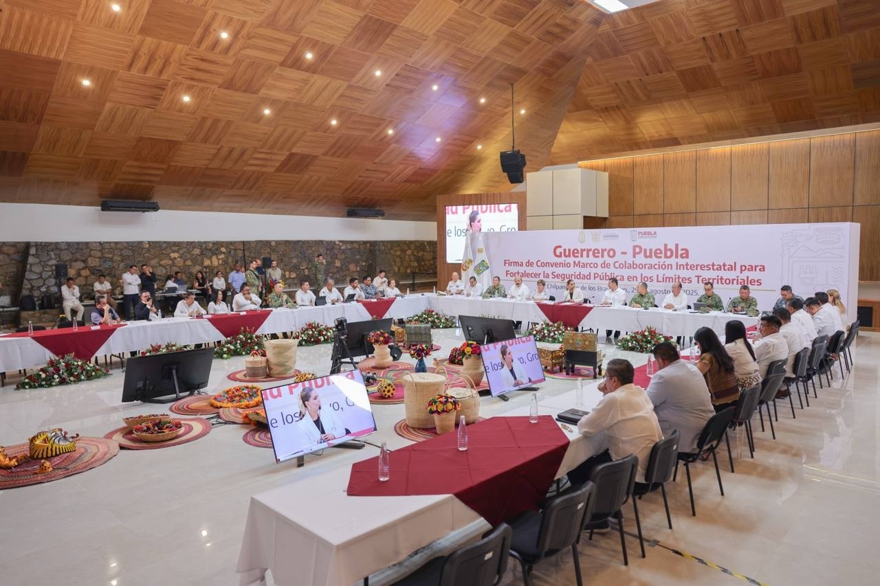 Guerrero y Puebla firman convenio para reforzar la seguridad en la zona limítrofe