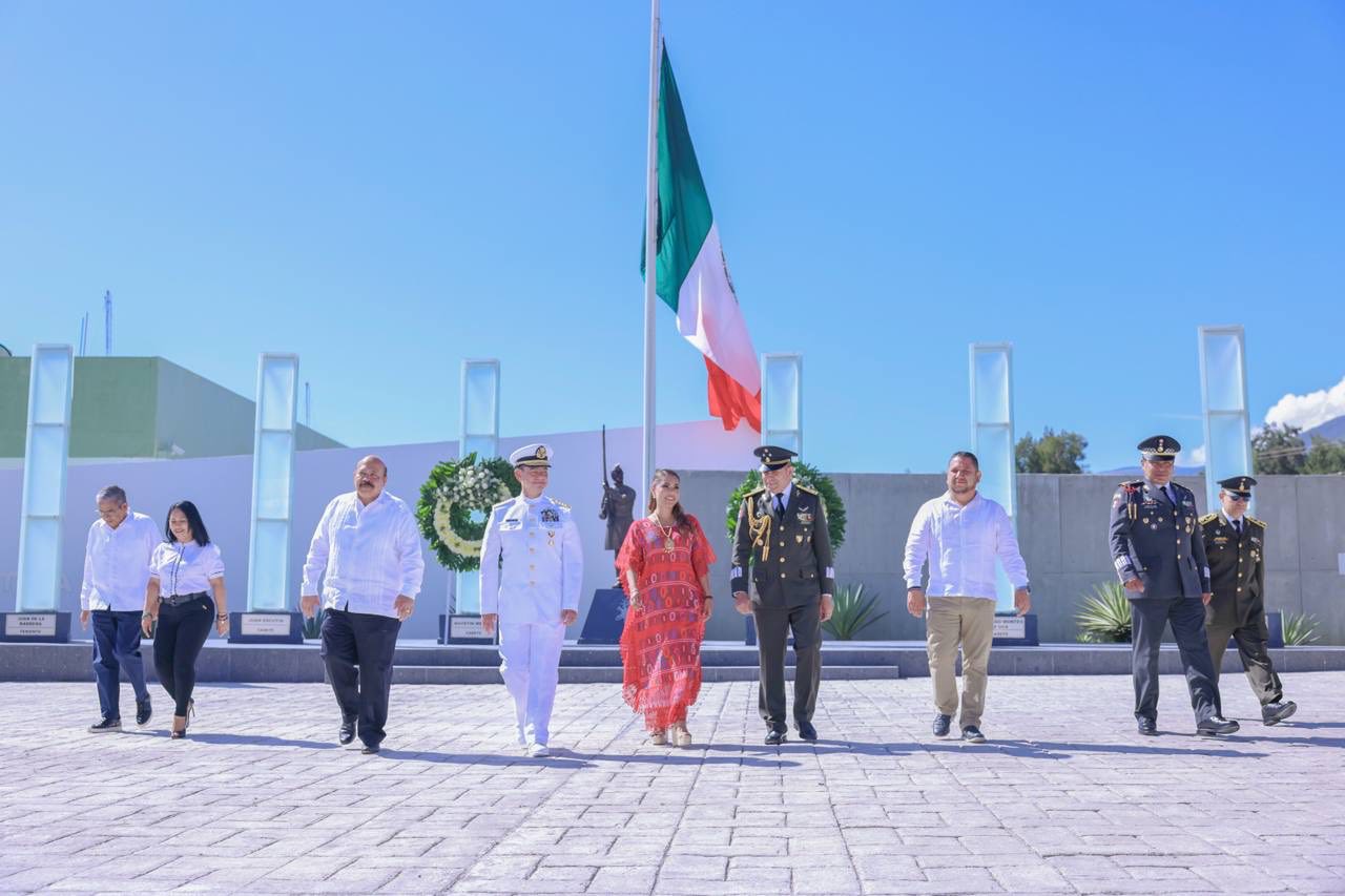 E. Salgado llama a la responsabilidad histórica en el aniversario de la Gesta heroica de Chapultepec