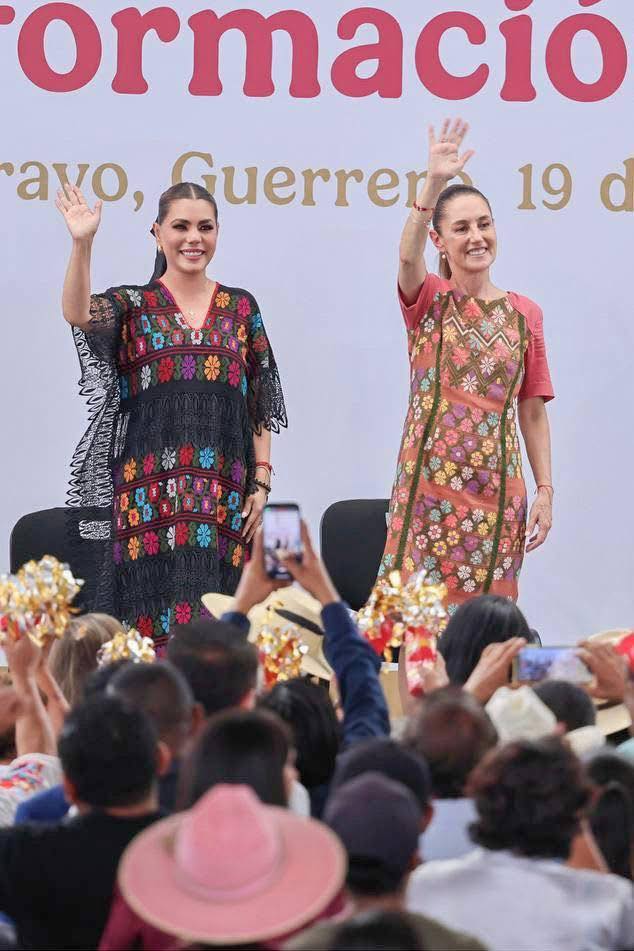 Claudia Sheinbaum y Evelyn Salgado consolidan la transformación en Guerrero con inversión