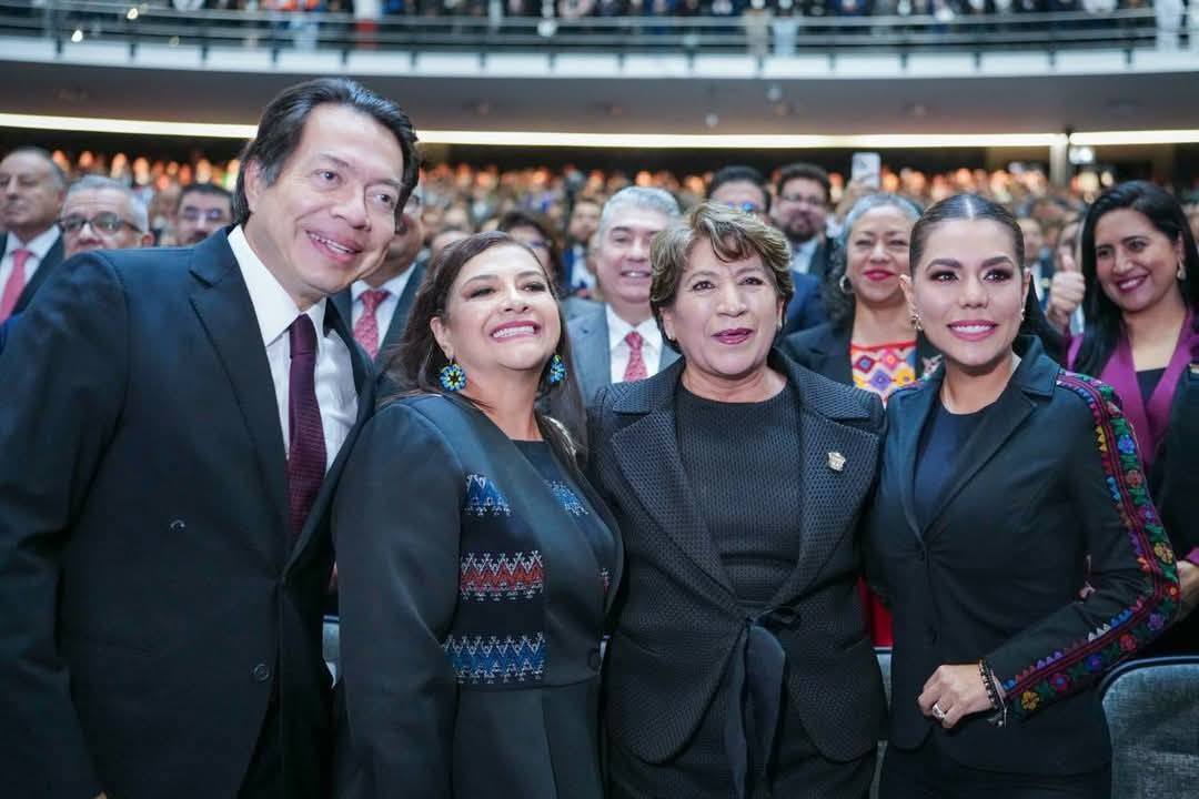 E. Salgado reconoce trabajo de D. Gómez con discurso en Edomex