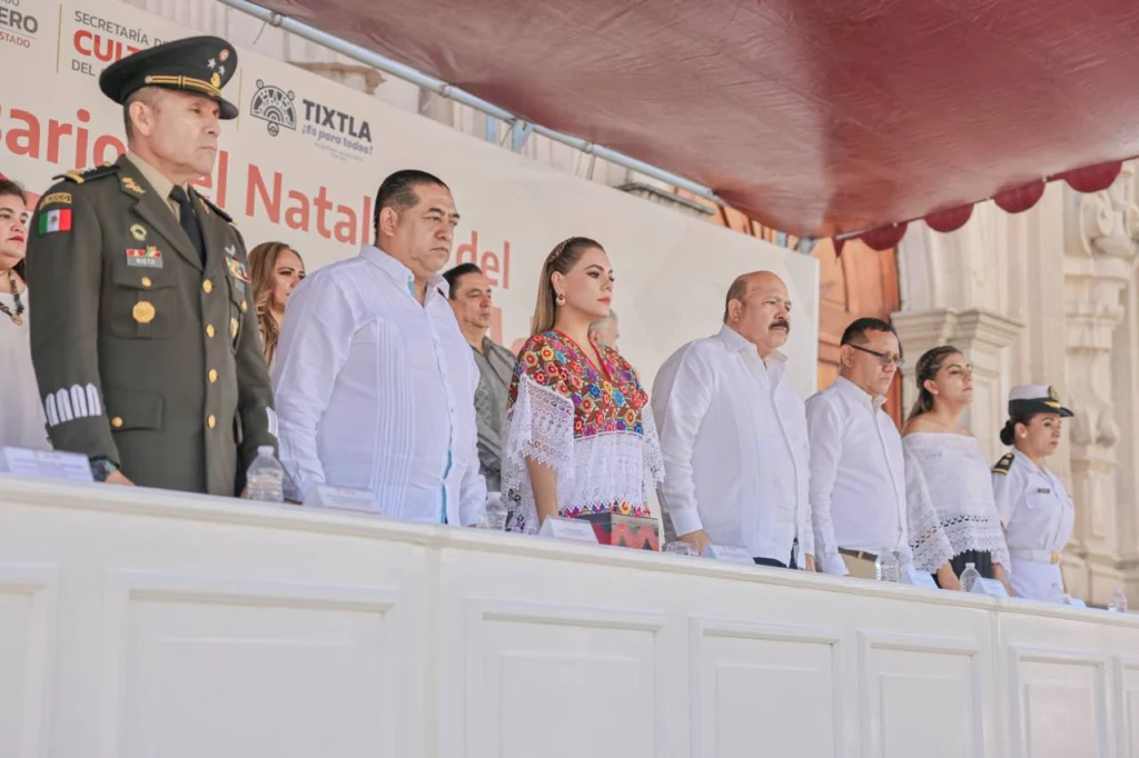 “La patria es primero”: Gobernadora Salgado conmemora a Vicente Guerrero en su tierra natal