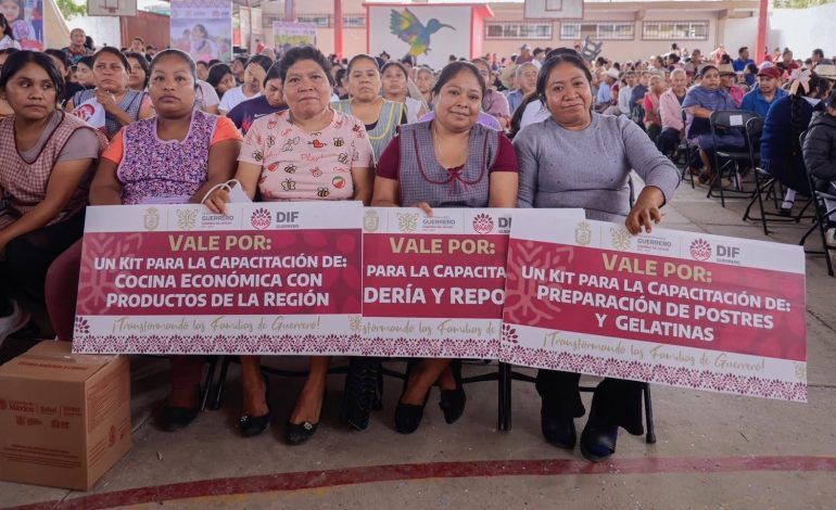 DIF inicia “Capacitaciones para Transformar” para el autoempleo en Guerrero