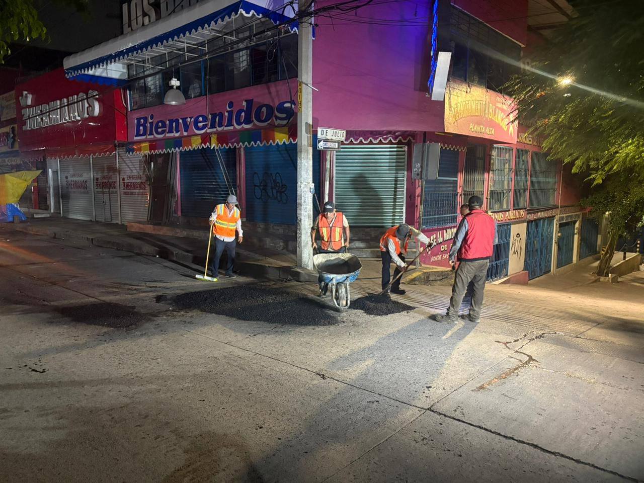 Continúa el Programa de Bacheo Anual 2025 para mejorar vialidades de Chilpancingo