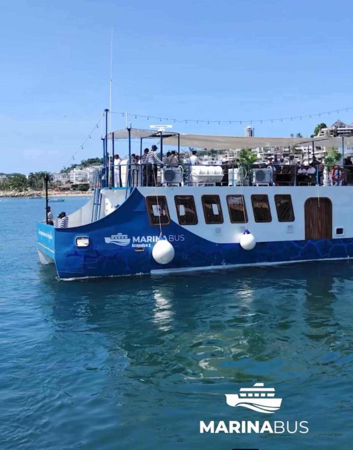 Marinabús zarpará por primera vez en Acapulco el 1 de noviembre
