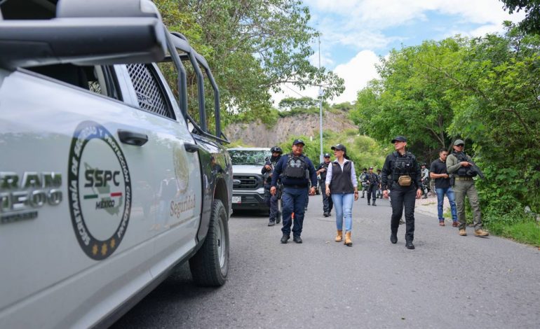 Evelyn Salgado supervisa operativos de seguridad reforzados en Chilpancingo