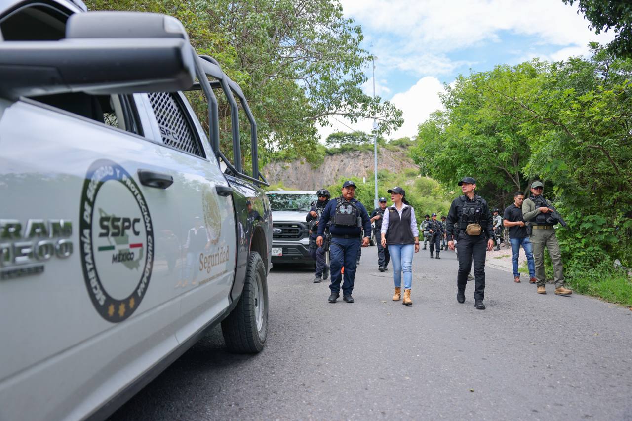 Evelyn Salgado supervisa operativos de seguridad reforzados en Chilpancingo