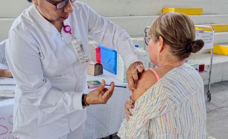 SSG refuerza acciones de vacunación en la región norte con trabajo interinstitucional