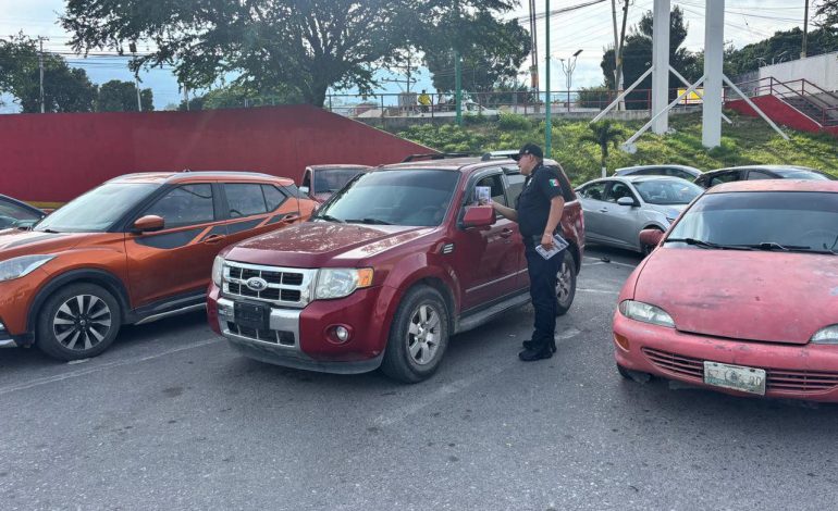 Implementa Tránsito Estatal operativo antirrobo de vehículos en Chilpancingo