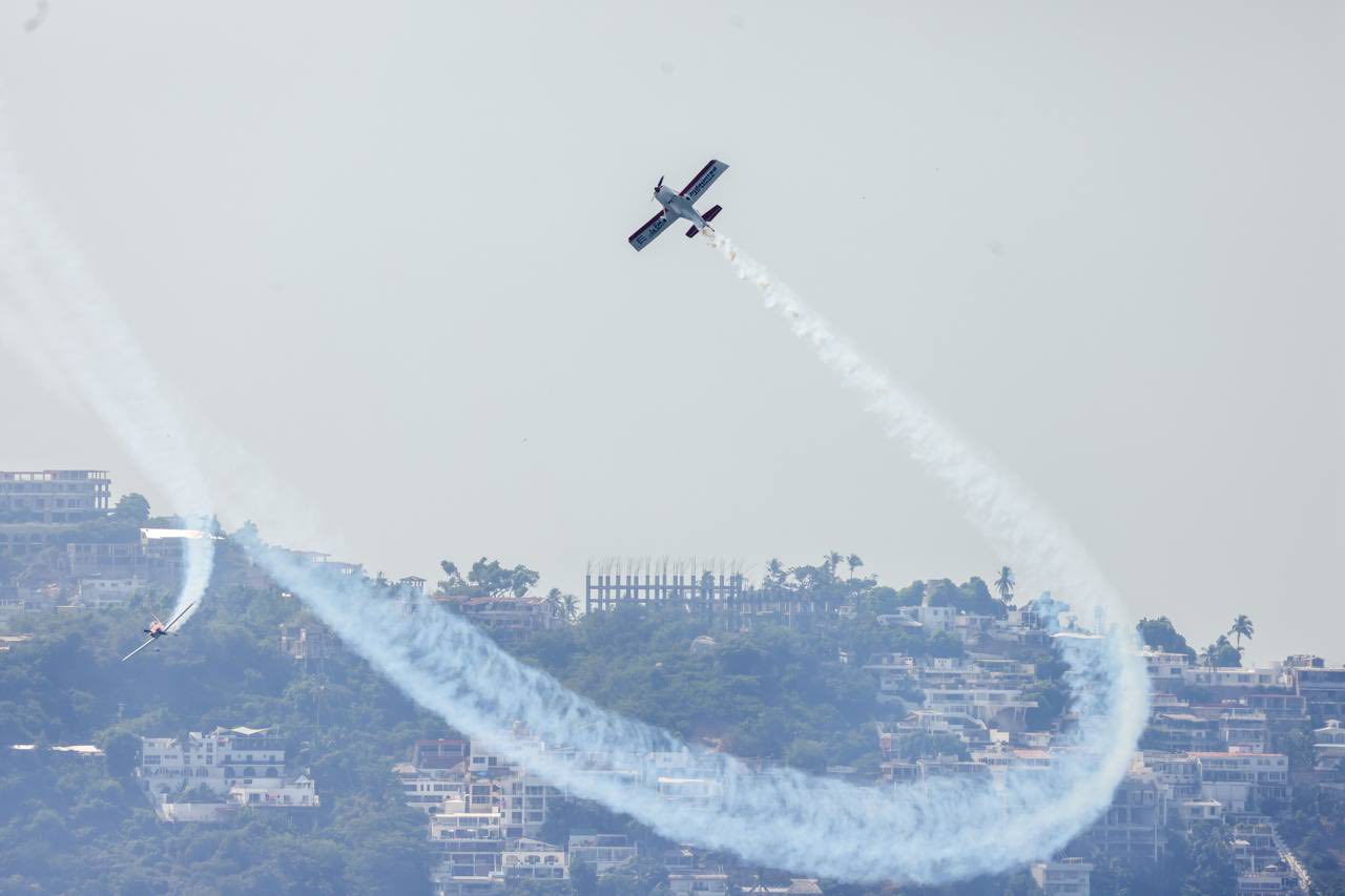 Jesús Zamora agradece a la gobernadora por llevar el Air Show 2025 a Acapulco y destaca repunte turístico