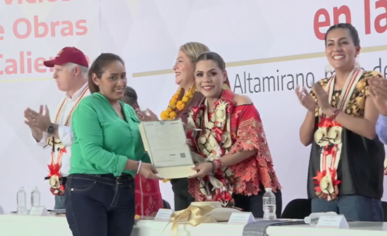 Evelyn Salgado Preside Feria de Servicios y Anuncia Obras en Tierra Caliente, Pungarabato