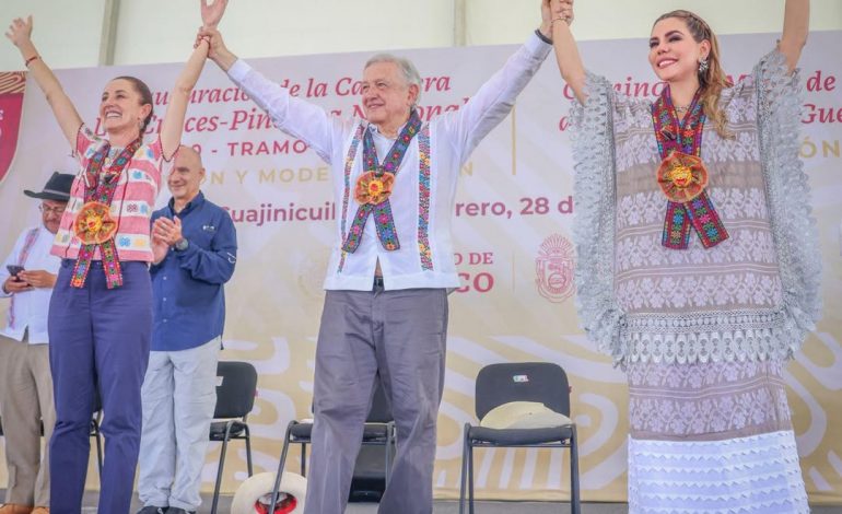 E. Salgado comparte recuerdo del día en que López Obrador asumió la Presidencia