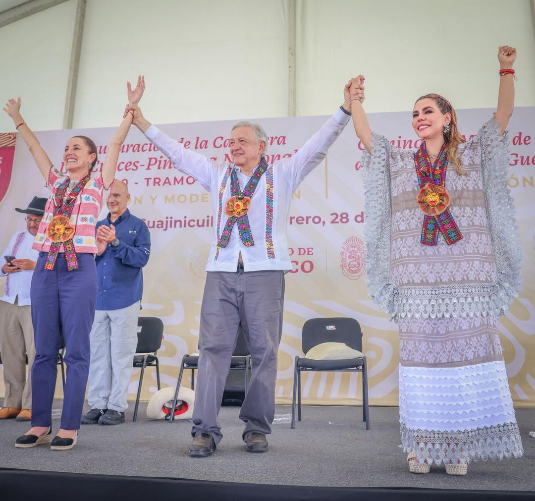 E. Salgado comparte recuerdo del día en que López Obrador asumió la Presidencia