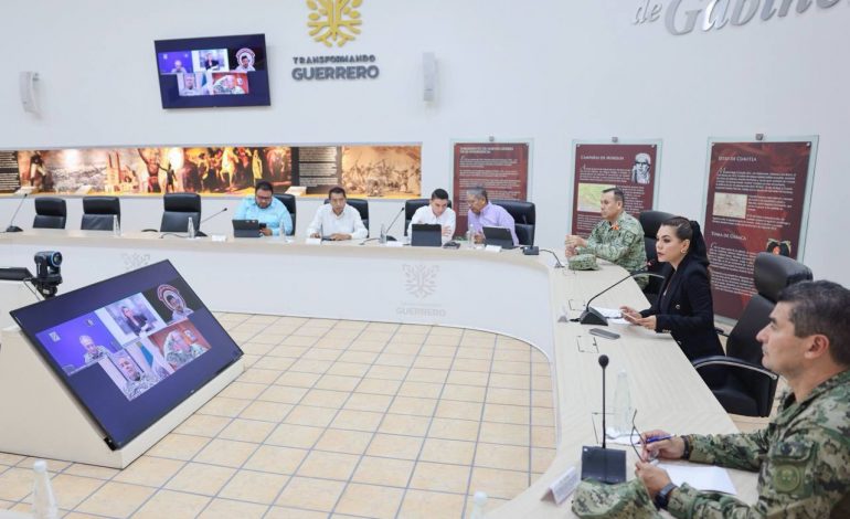 E. Salgado preside Mesa de Coordinación para afinar estrategia por temporada decembrina