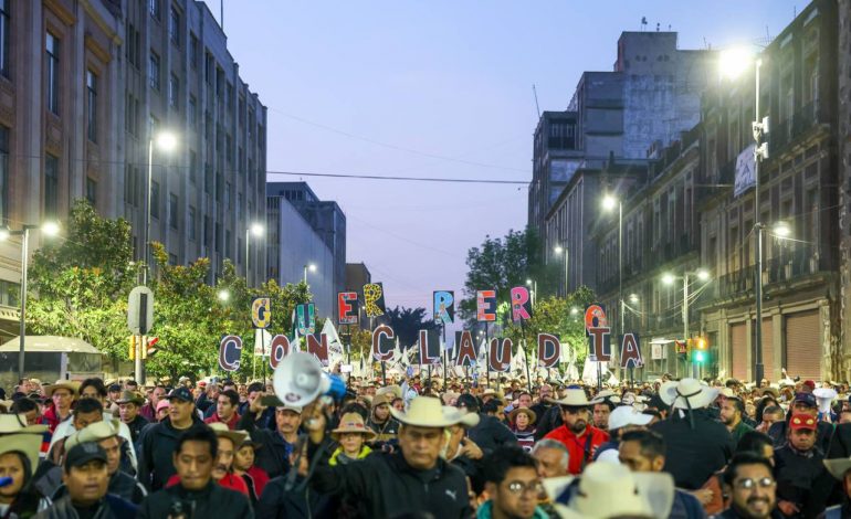 E. Salgado destaca participación de guerrerenses en celebración de la 4T en CDMX