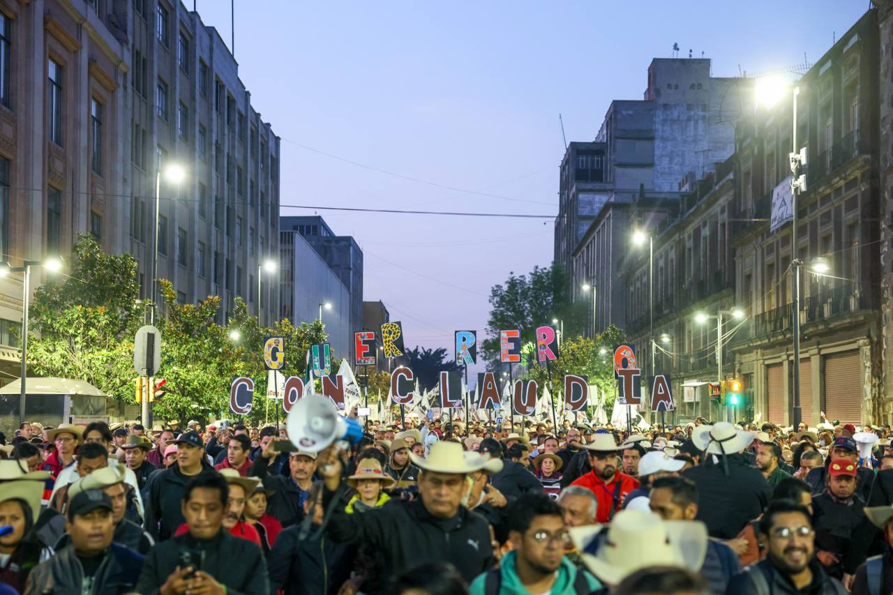 E. Salgado destaca participación de guerrerenses en celebración de la 4T en CDMX