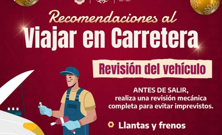 Llama Evelyn Salgado a priorizar la seguridad vial durante la temporada vacacional