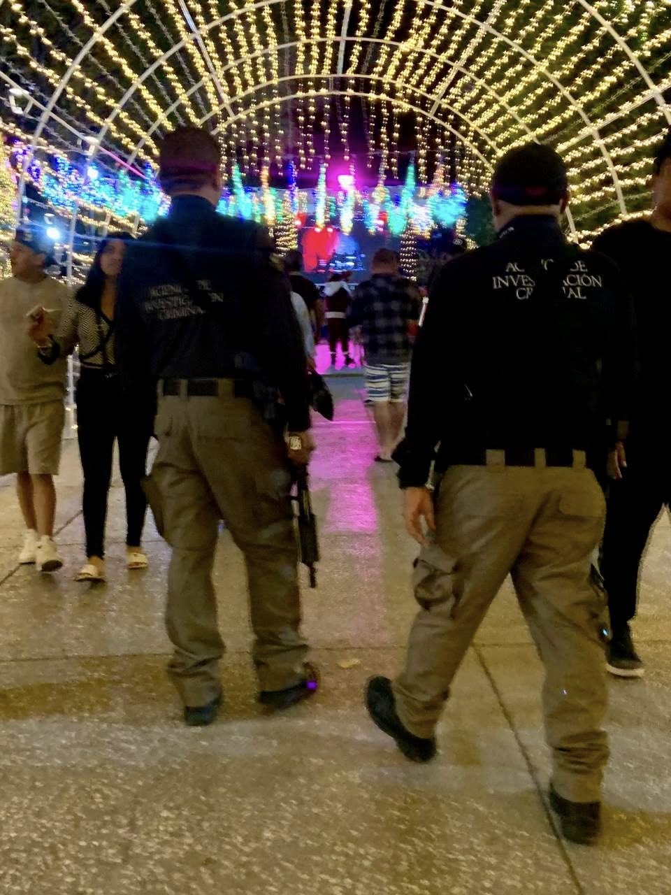 Refuerzan seguridad en el Zócalo de Chilpancingo con presencia policial coordinada