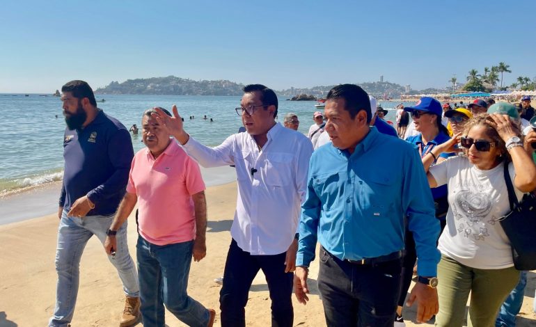 Refuerza Gobierno de Guerrero operativo vacacional en zonas turísticas de Acapulco