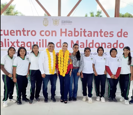 E. Salgado comparte video sobre su gira de trabajo en la región de la Montaña