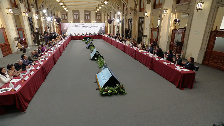 Evelyn Salgado participa en sesión del Consejo Nacional de Seguridad Pública en CDMX