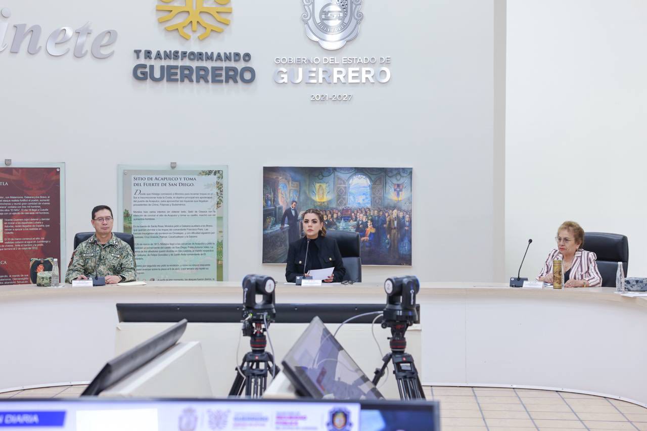 E. Salgado encabeza Mesa de Coordinación para revisar resultados de operativo por Día de Reyes