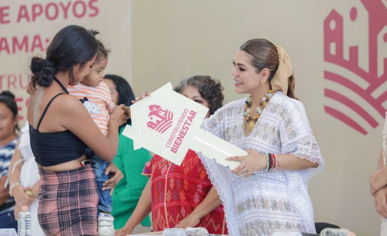 E. Salgado comparte nuevas fotos del programa “Construyendo Bienestar” en Acapulco