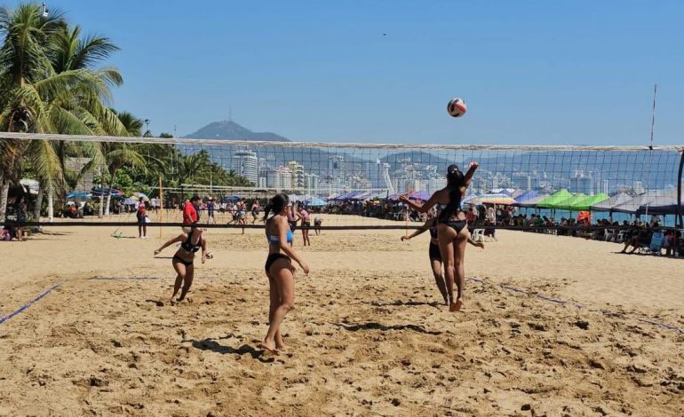 Guerrero da el saque inicial: voleibol de playa inaugura etapa estatal de la Olimpiada Nacional CONADE 2026
