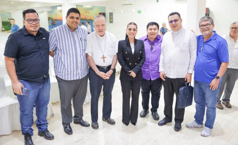 E. Salgado se reúne con obispos de Guerrero para fortalecer la paz y la cohesión social