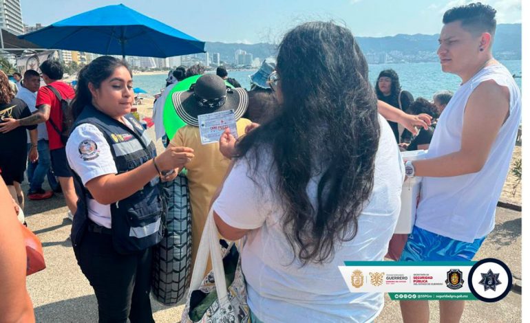 Refuerzan acciones de proximidad social en Acapulco para la prevención del delito