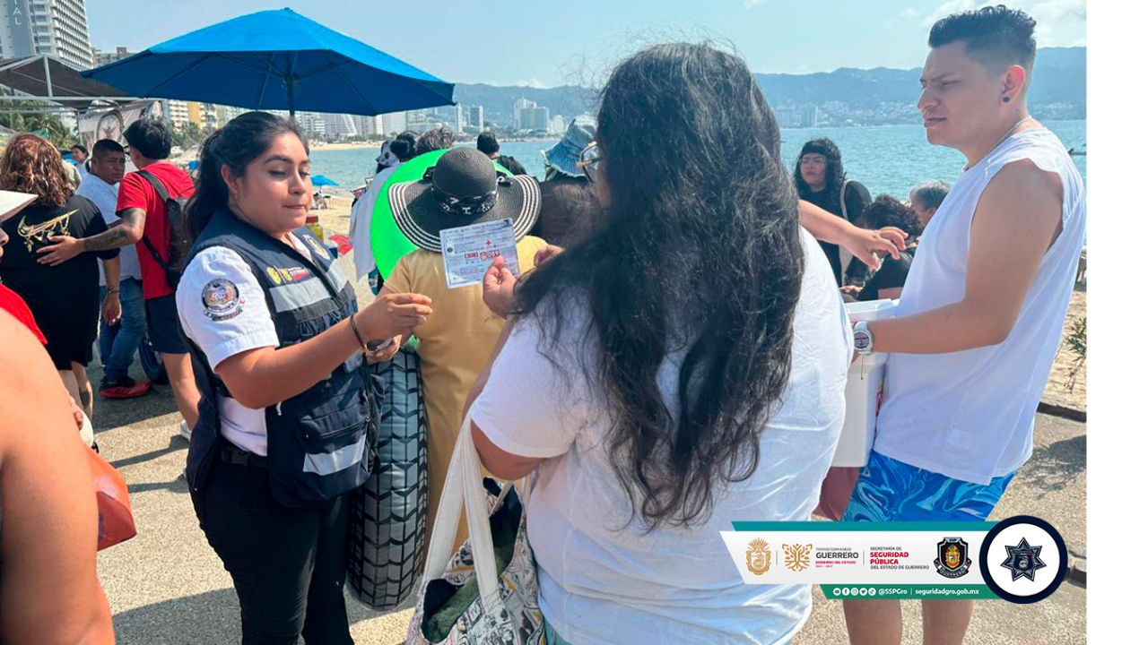 Refuerzan acciones de proximidad social en Acapulco para la prevención del delito