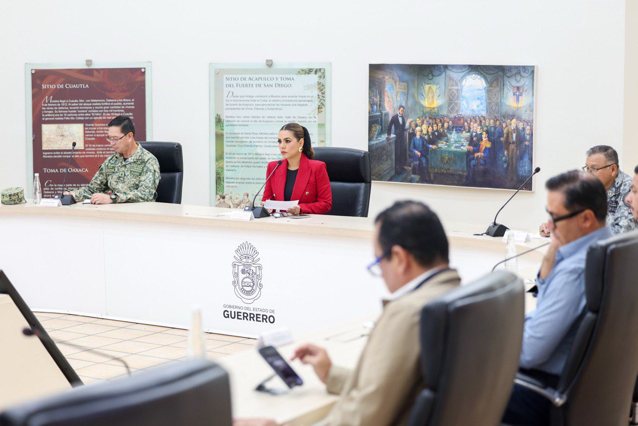 Refuerzan coordinación interinstitucional para fortalecer la seguridad en Guerrero