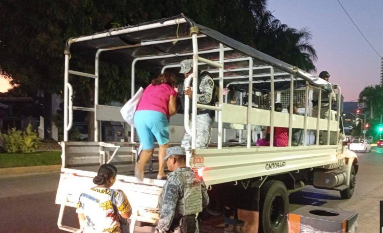 Guardia Nacional activa “GN Bus” ante falta de transporte público en Acapulco