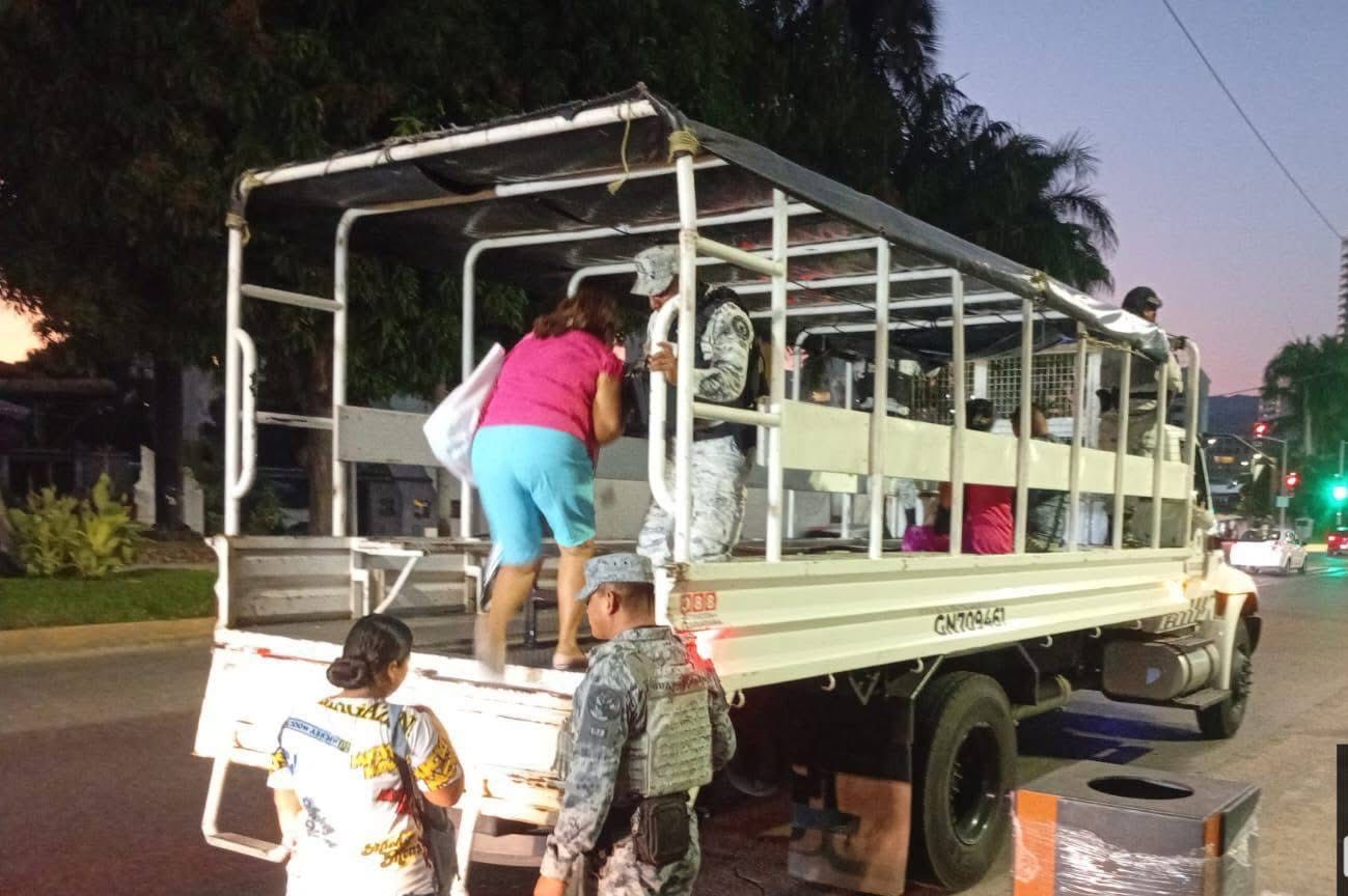 Guardia Nacional activa “GN Bus” ante falta de transporte público en Acapulco