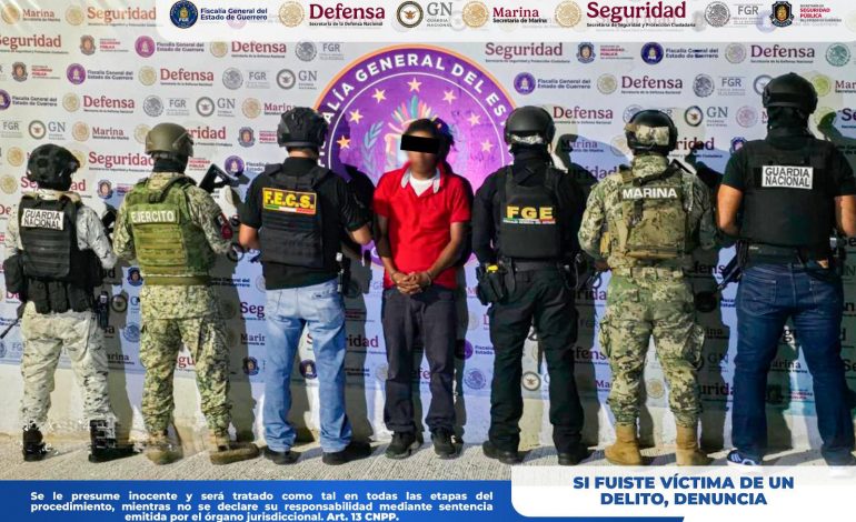 FGEGuerrero cumplimenta orden de aprehensión por ataques a la paz pública en Zihuatanejo