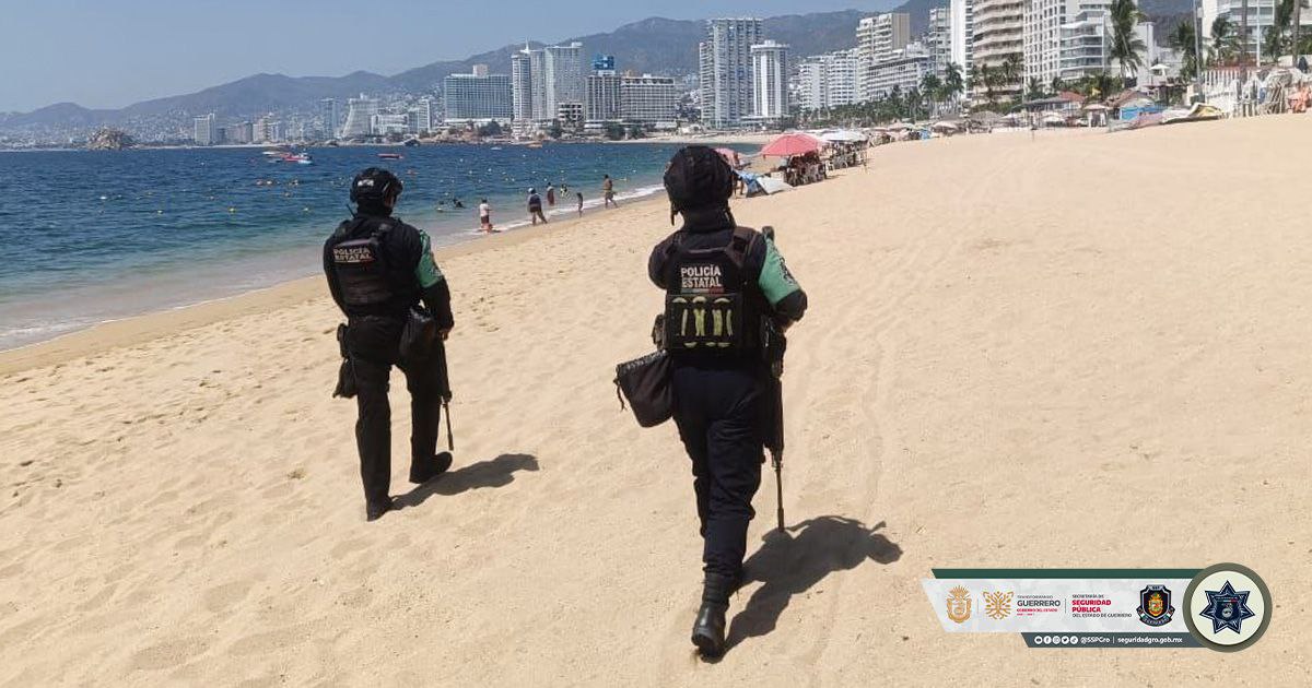 Policía Ecológica Estatal refuerza presencia preventiva en playa Icacos