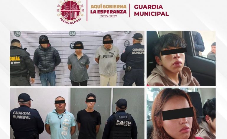 Desarticulan célula dedicada al robo violento de motocicletas en Naucalpan