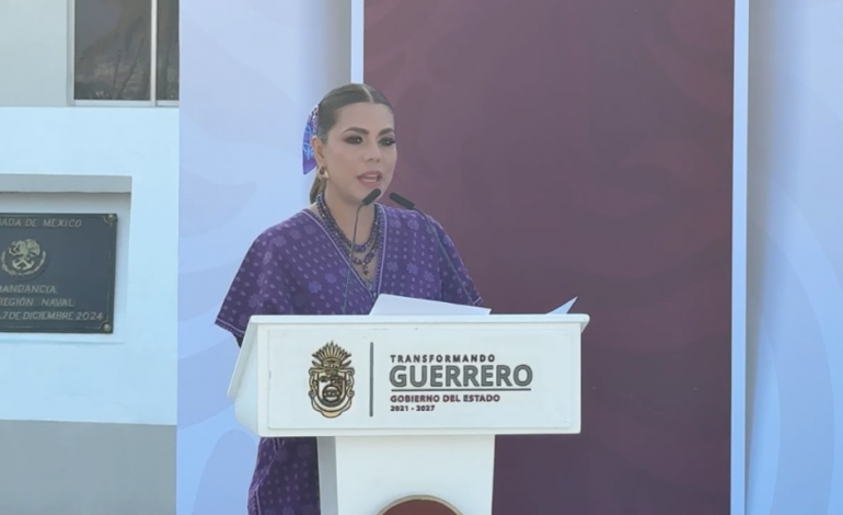 Evelyn Salgado Pineda preside ceremonia en conmemoración del 8M en Acapulco