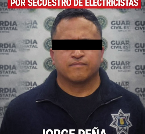Detienen a secretario de Seguridad Pública de Matehuala por presunta participación en secuestro de electricistas