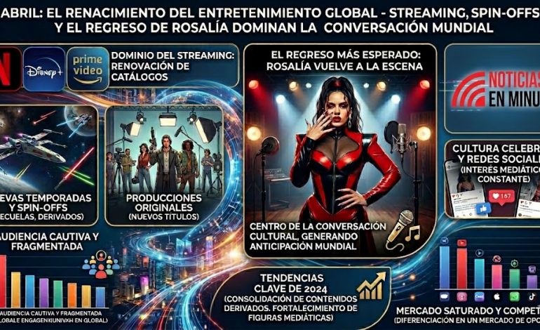Abril en streaming: regresos esperados y una cartelera que busca conquistar a las audiencias