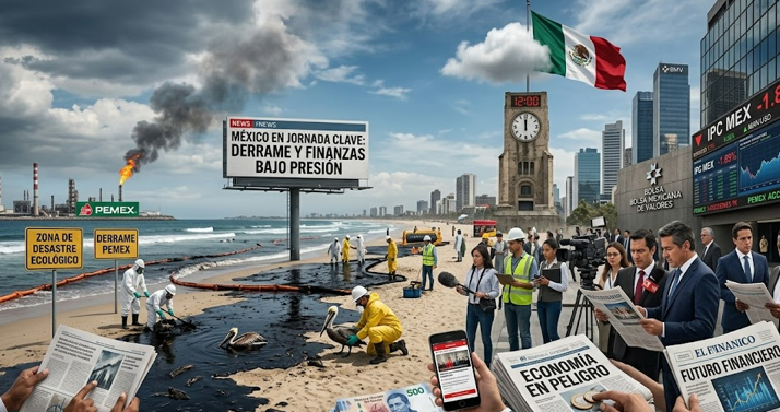 Derrame, economía y combustibles: México enfrenta una jornada clave en medio ambiente y finanzas