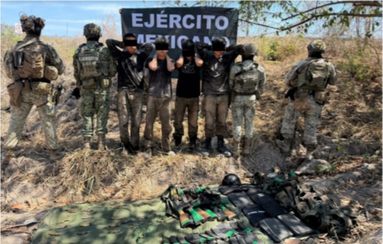 Operativo en Escuinapa deja cuatro detenidos, tres de ellos menores