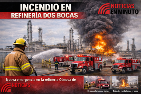 Nuevo incendio en Dos Bocas enciende alertas en el sector energético
