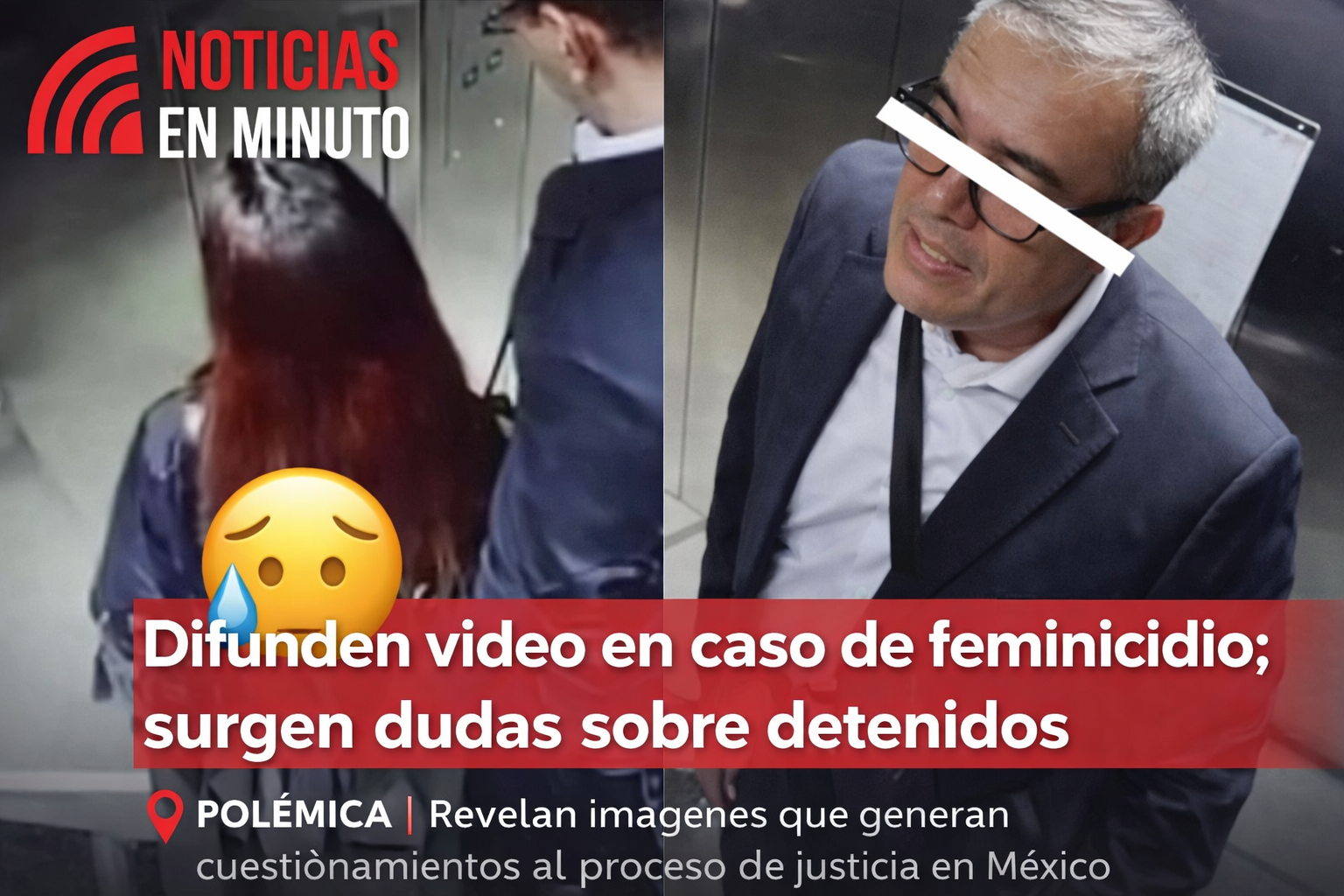 Difunden video en caso de feminicidio; crecen dudas sobre la detención y exigen investigación a fondo