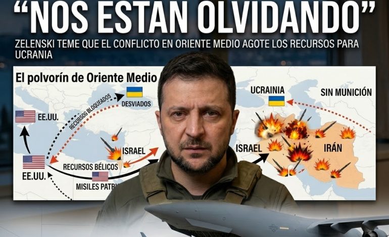 El grito desesperado de Zelenski: “Nos están olvidando”